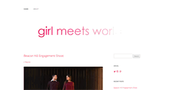 Desktop Screenshot of girl-meets-world.com